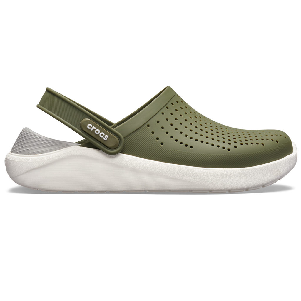 literide crocs green