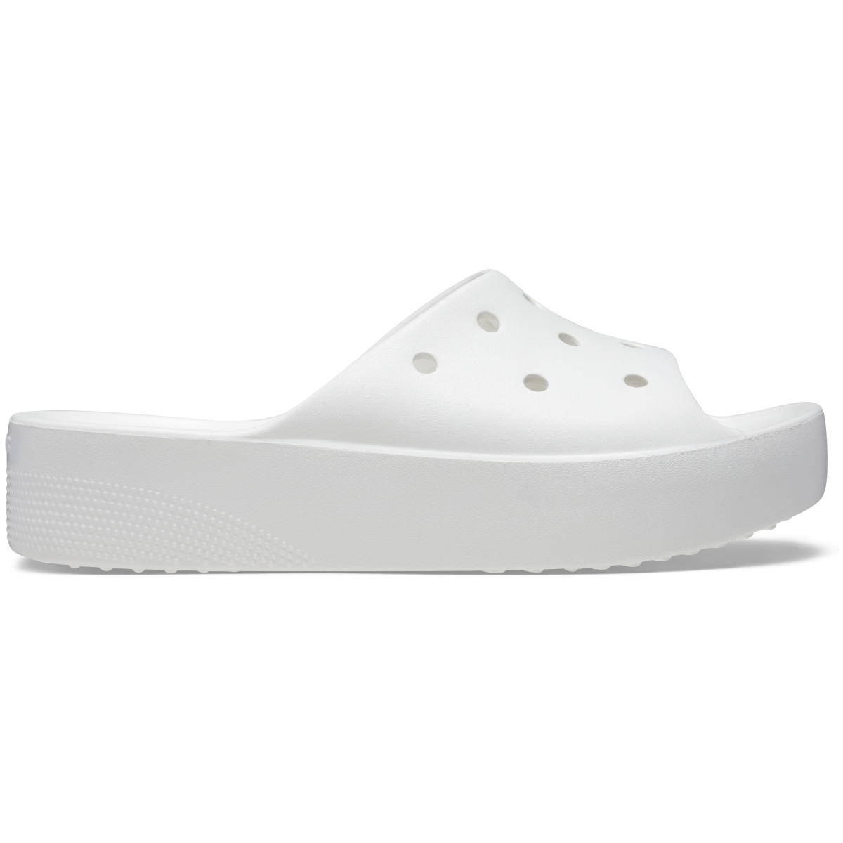 Classic Platform Slide - White