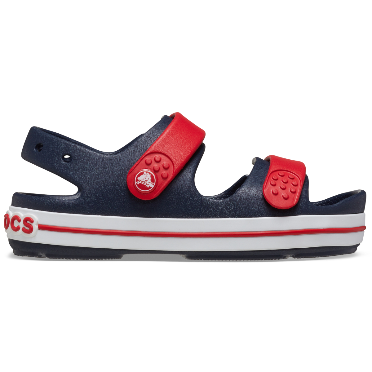 Crocband Cruiser Sandal K - Navy/Varsity Red