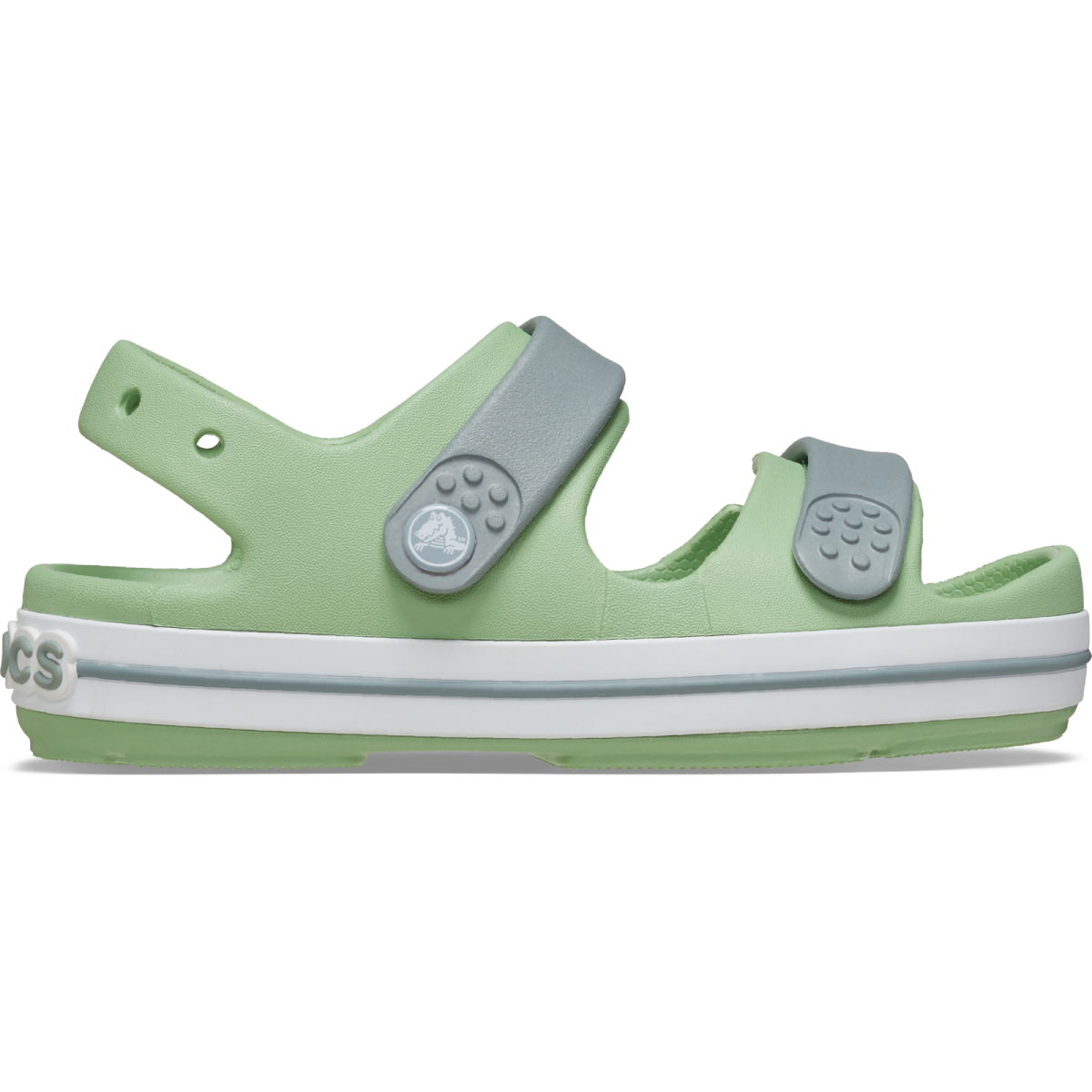 Crocband Cruiser Sandal T - Fair Green/Dusty Green