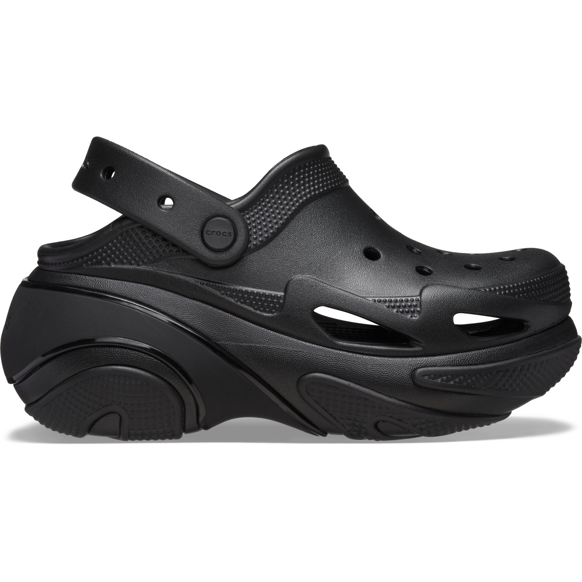 Bubble Crush Clog - Triple Black