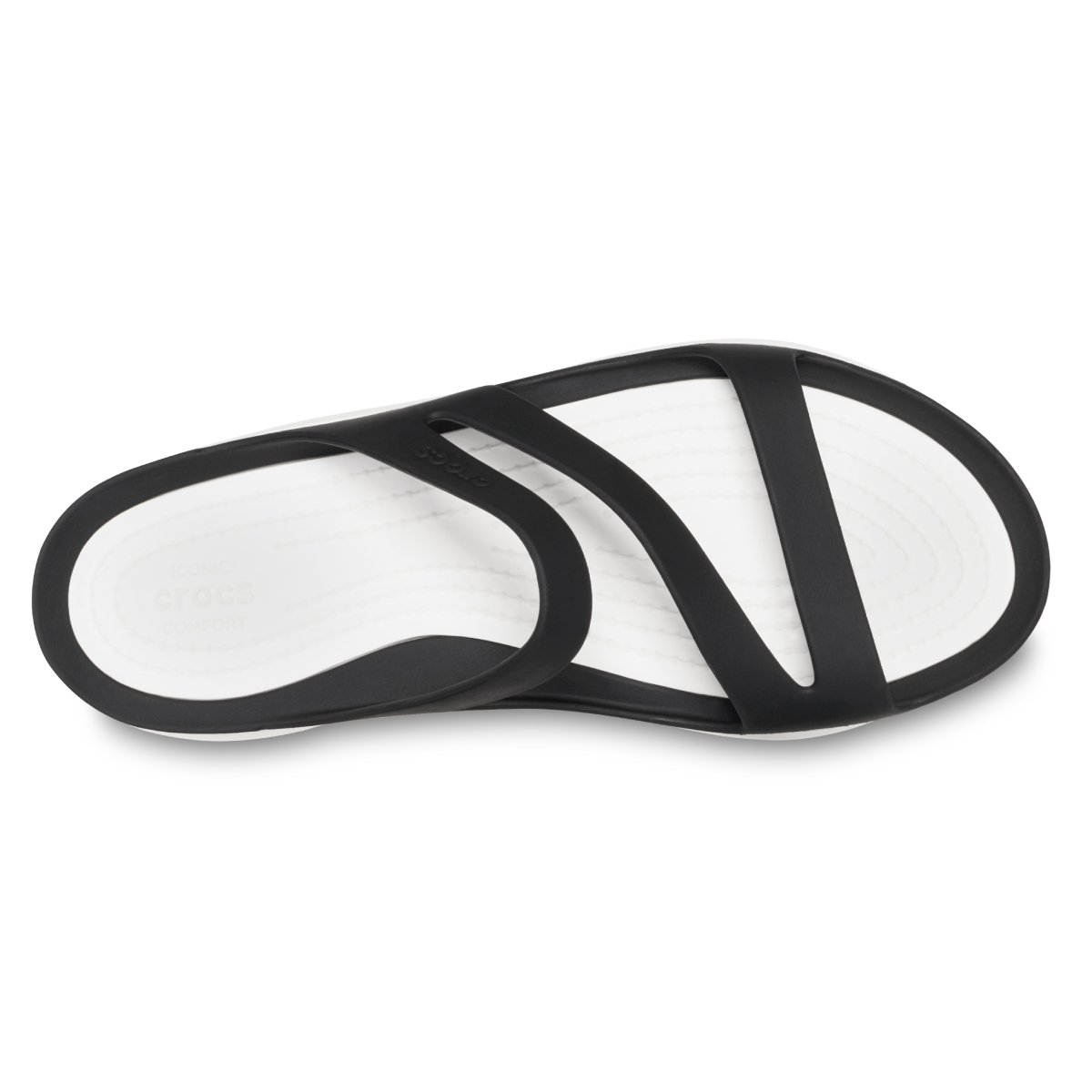 Swiftwater Sandal W Black White Crocs ndirim